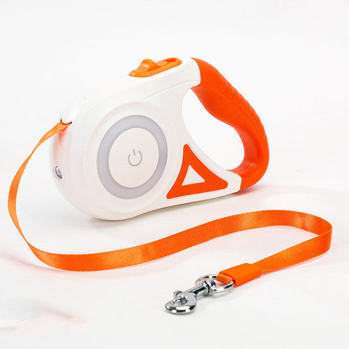 LED Retractable Dog Leash