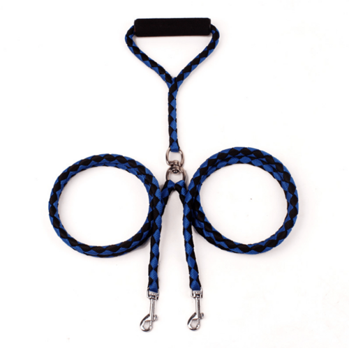 Double-Ended Hand-Knitted Braided Rope Dog Leash: The Ultimate Outdoor