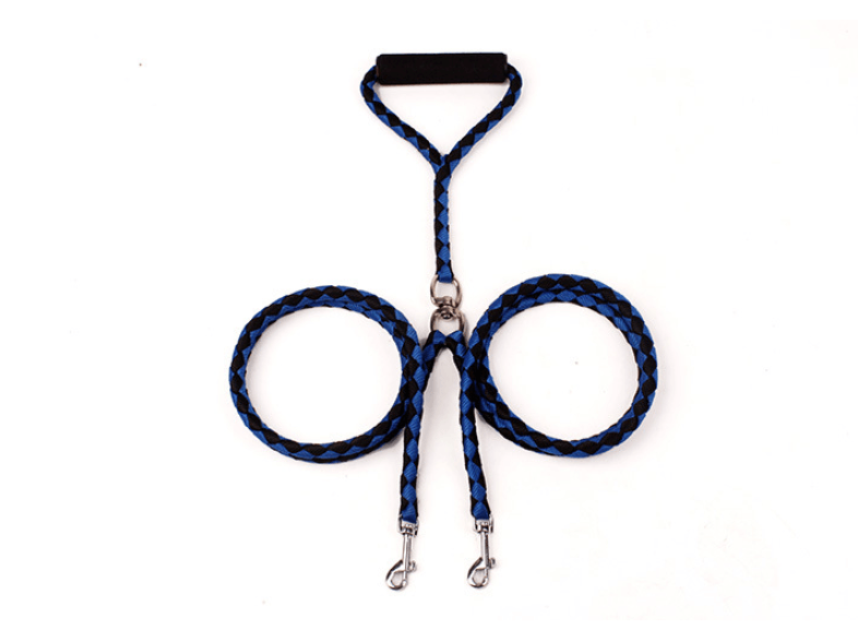 Double-Ended Hand-Knitted Braided Rope Dog Leash: The Ultimate Outdoor