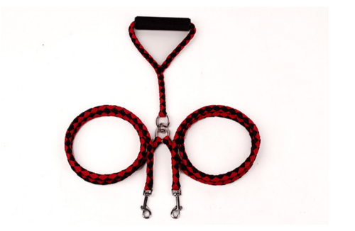 Double-Ended Hand-Knitted Braided Rope Dog Leash: The Ultimate Outdoor