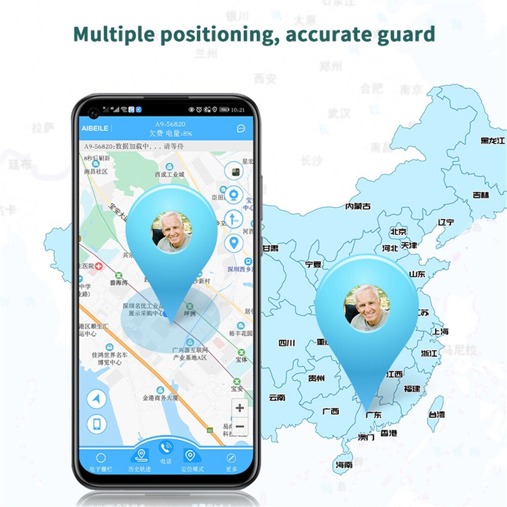 Mini Micro GPS Trackers Locator For Pets
