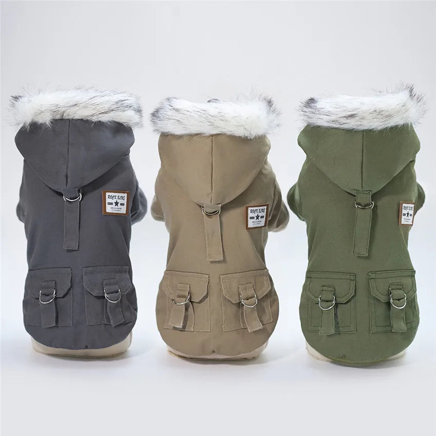 High Quality Pets Dog Clothes Cotton Winter Thicken Jacket Coat Costumes Hoodies Clothes for Small Puppy Dogs Cat Clothing New