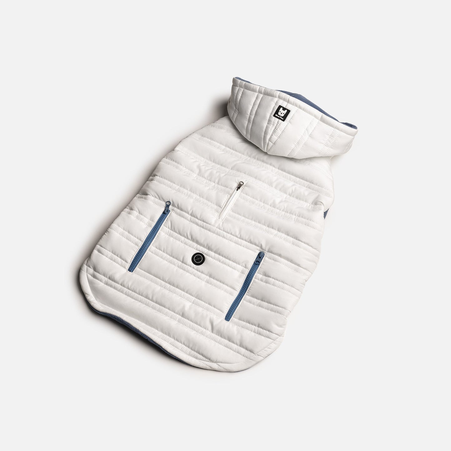 ❄️ Noah Dog Jacket – Quilted Water-Resistant Winter Coat with Harness