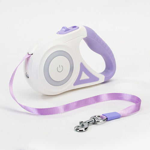 LED Retractable Dog Leash